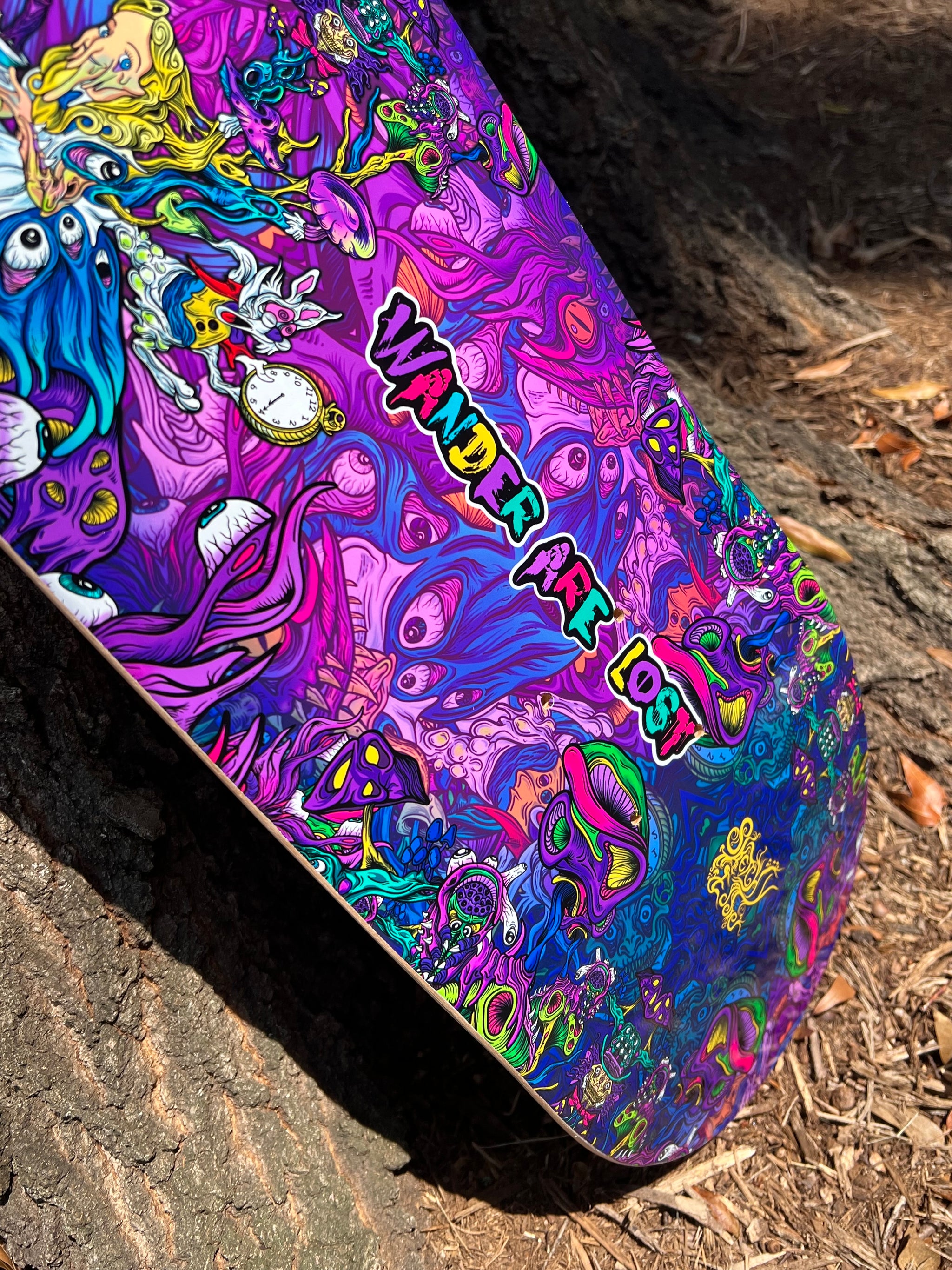 Alice "Down the Rabbit Hole" Skateboard | Limited Edition of 5
