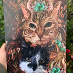 "Grumpy Cats" Canvas Portrait