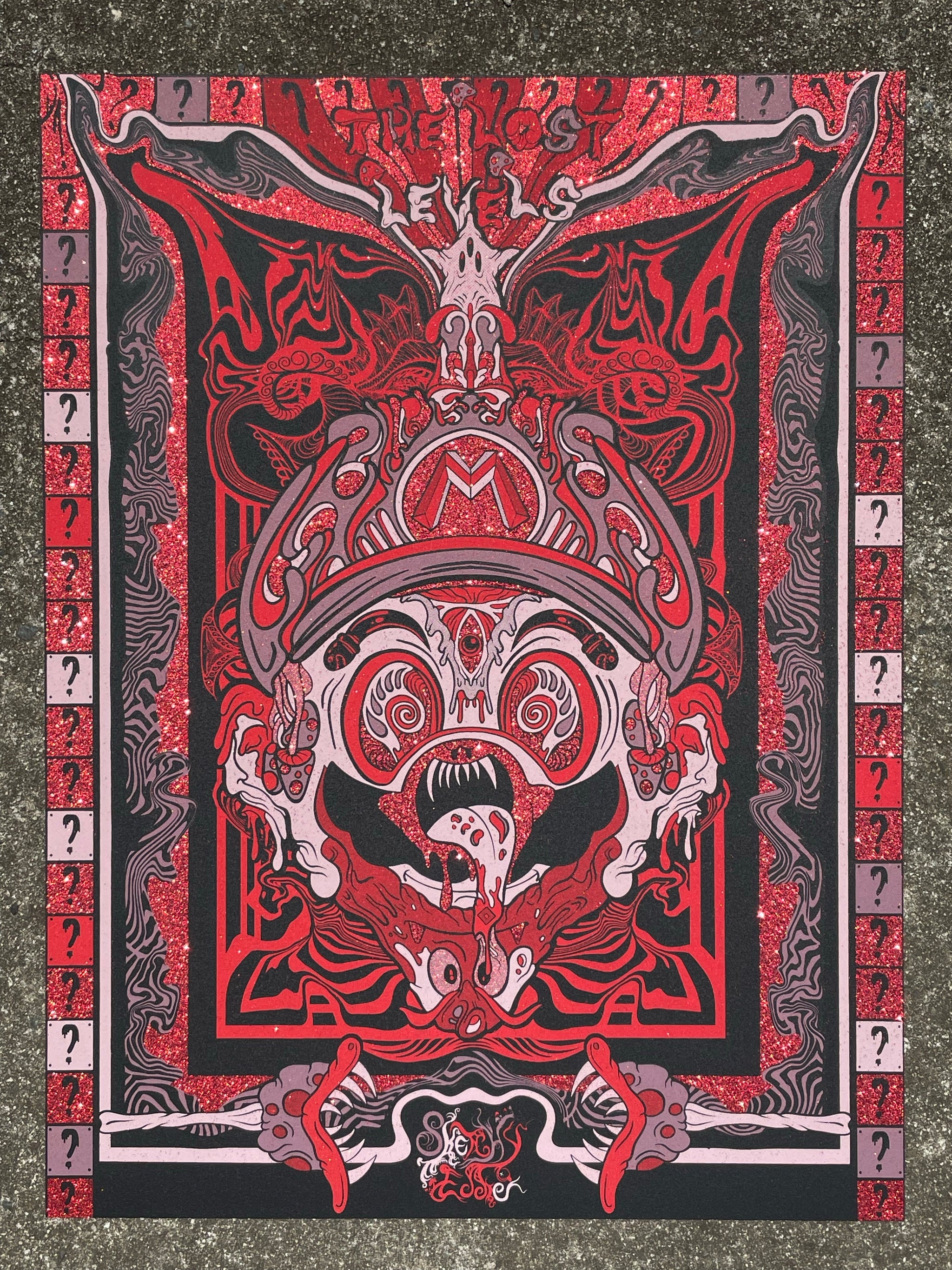"The Boss Levels" Limited Edition Foil Poster Print