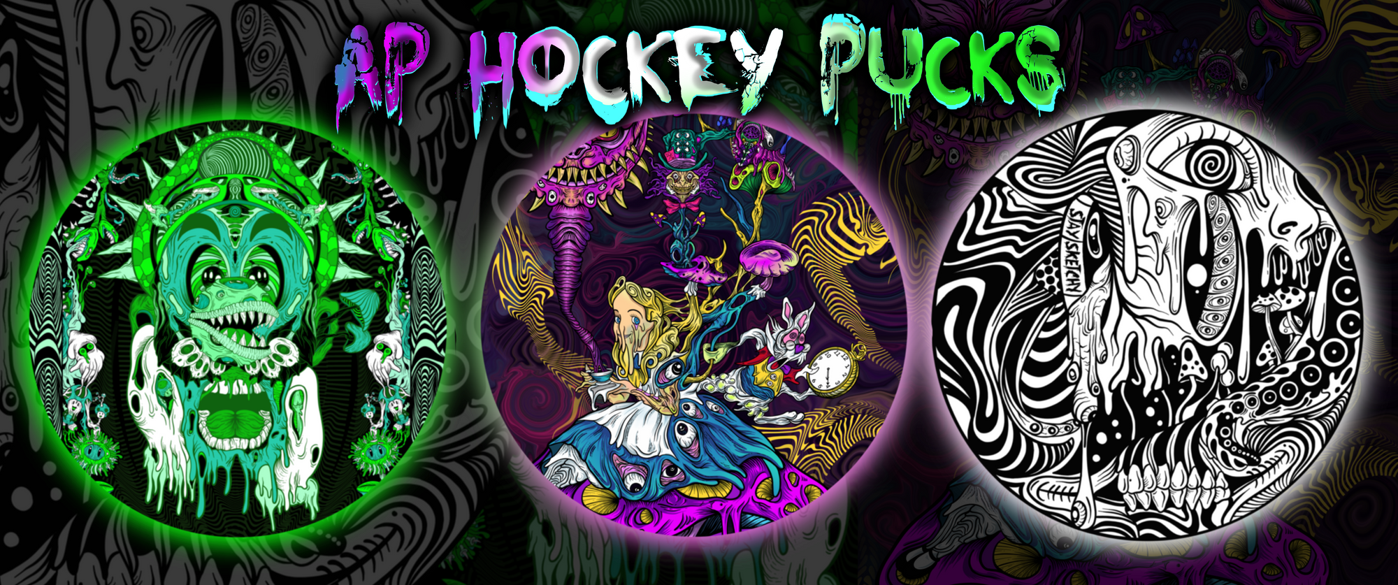 Hockey Pucks / Poster Weights (APs)