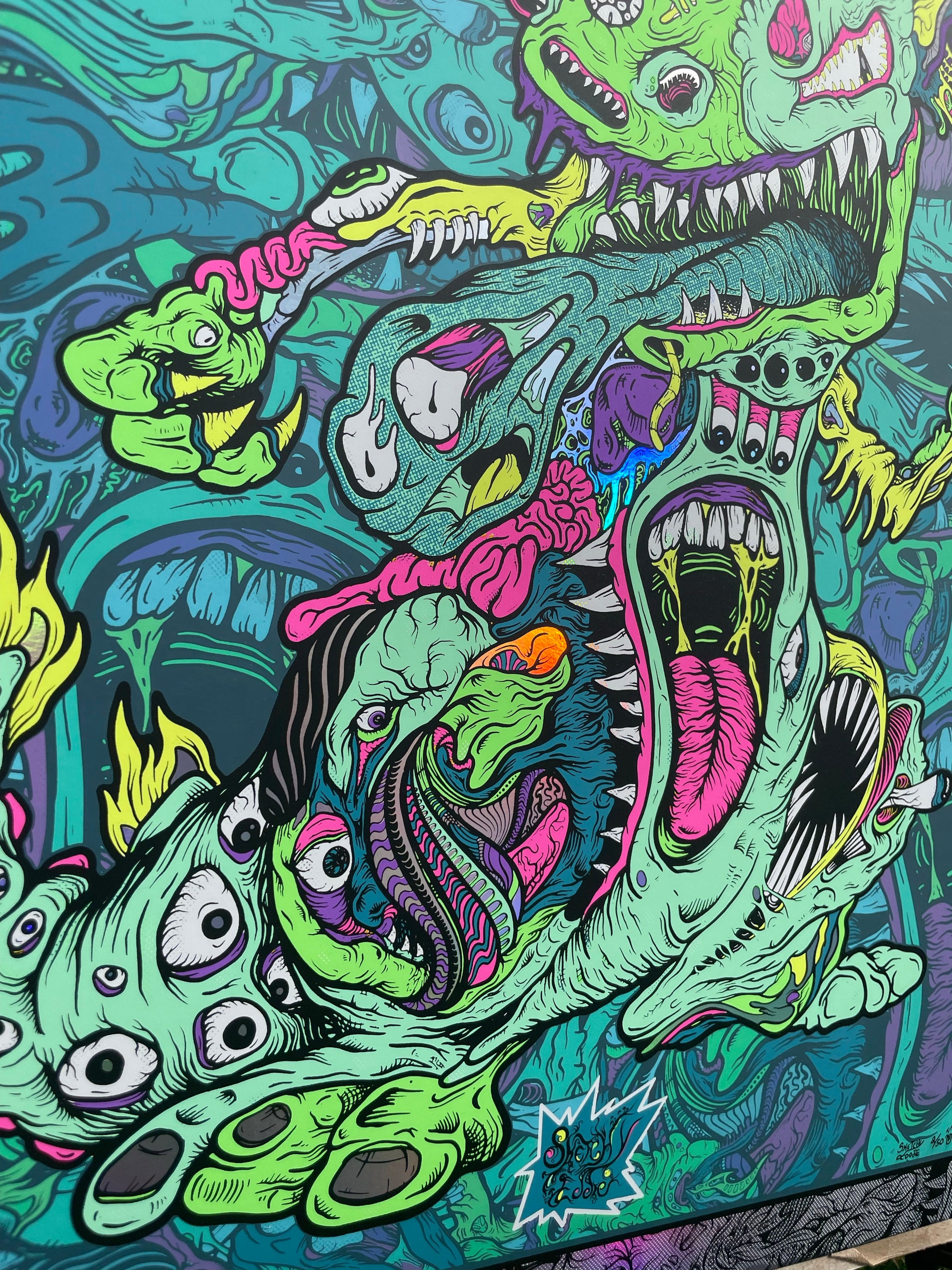 "Reptar's Revenge" Limited Edition | Holographic Foil | Poster